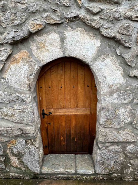 Finalni autentični izgled restaurirane Ganića kule – vrata ulazna